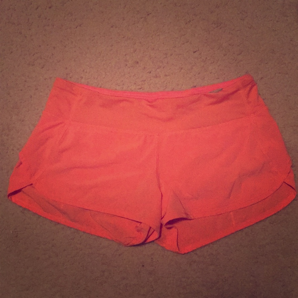 Lululemon speed shorts